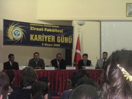 ÇÜ ZİRAAT FAKÜLTESİ 2. "KARİYER GÜNÜ" YAPILDI