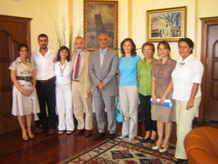 YÖNETİM KURULUMUZ SAMSUN BELEDİYE BAŞKANINI ZİYARET ETTİ