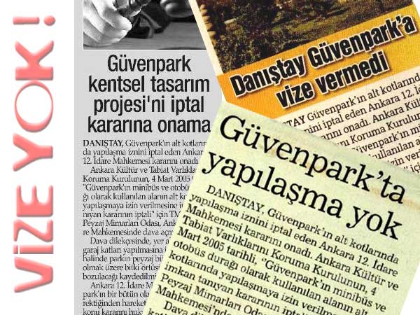 DANIŞTAY GÜVENPARK’TA PEYZAJ MİMARLARININ HAKLI TALEBİNİ ONADI.