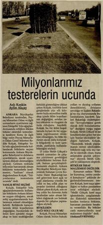 EVRENSEL 10.10.2009 "MİLYONLARIMIZ TESTERELERİN UCUNDA"