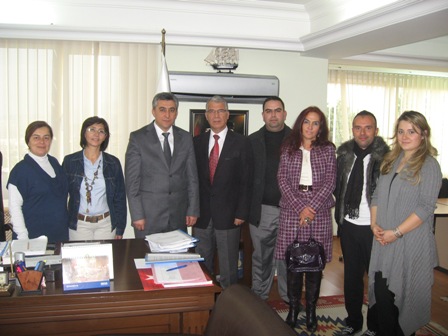 GÜZELBAHÇE BELEDİYE BAŞKANI İLE YÖNETİM KURULUMUZ BİRARAYA GELDİ