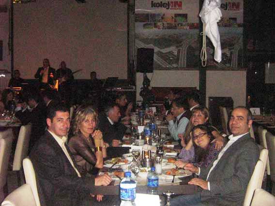 GELENEKSEL YENİ YIL ÜYE YEMEĞİ YAPILDI