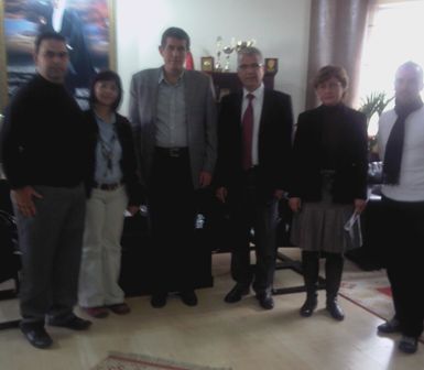 YÖNETİM KURULUMUZ BALÇOVA BELEDİYE BAŞKANINI ZİYARET ETTİ 