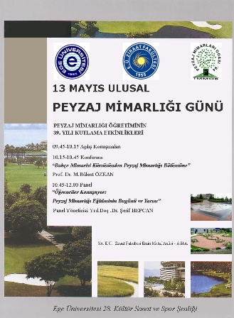 ULUSAL PEYZAJ MİMARLIĞI GÜNÜ/İZMİR