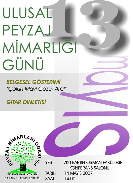 ULUSAL PEYZAJ MİMARLIĞI GÜNÜ/BARTIN