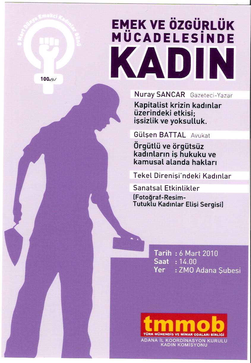 EMEK VE ÖZGÜRLÜK MÜCADELESİNDE KADIN