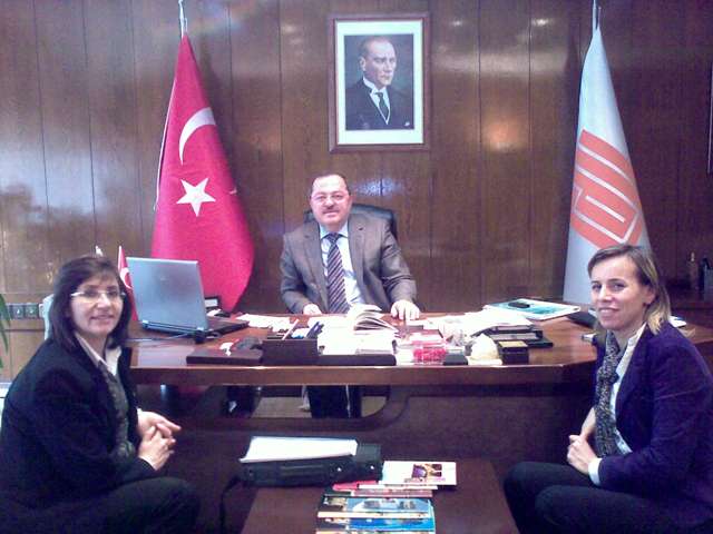 BAYINDIRLIK VE İSKAN BAKANLIĞI TAU GENEL MÜDÜRÜ İLE GÖRÜŞMELER YAPILDI