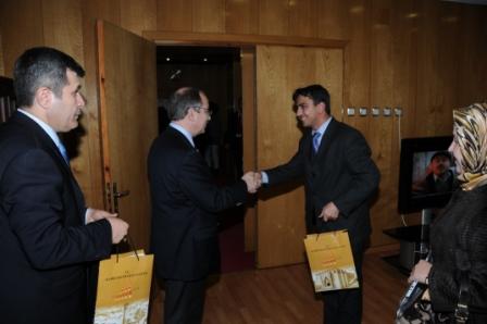 KAHRAMANMARAŞ İL TEMSİLCİLİĞİMİZDEN KAHRAMANMARAŞ VALİSİNE ZİYARET
