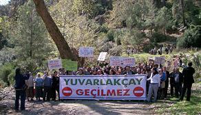 YUVARLAKÇAY ZAFERİ… HES'LERE KARŞI MÜCADELE EDEN KÖYLÜLER İLK RAUNDU KAZANDI