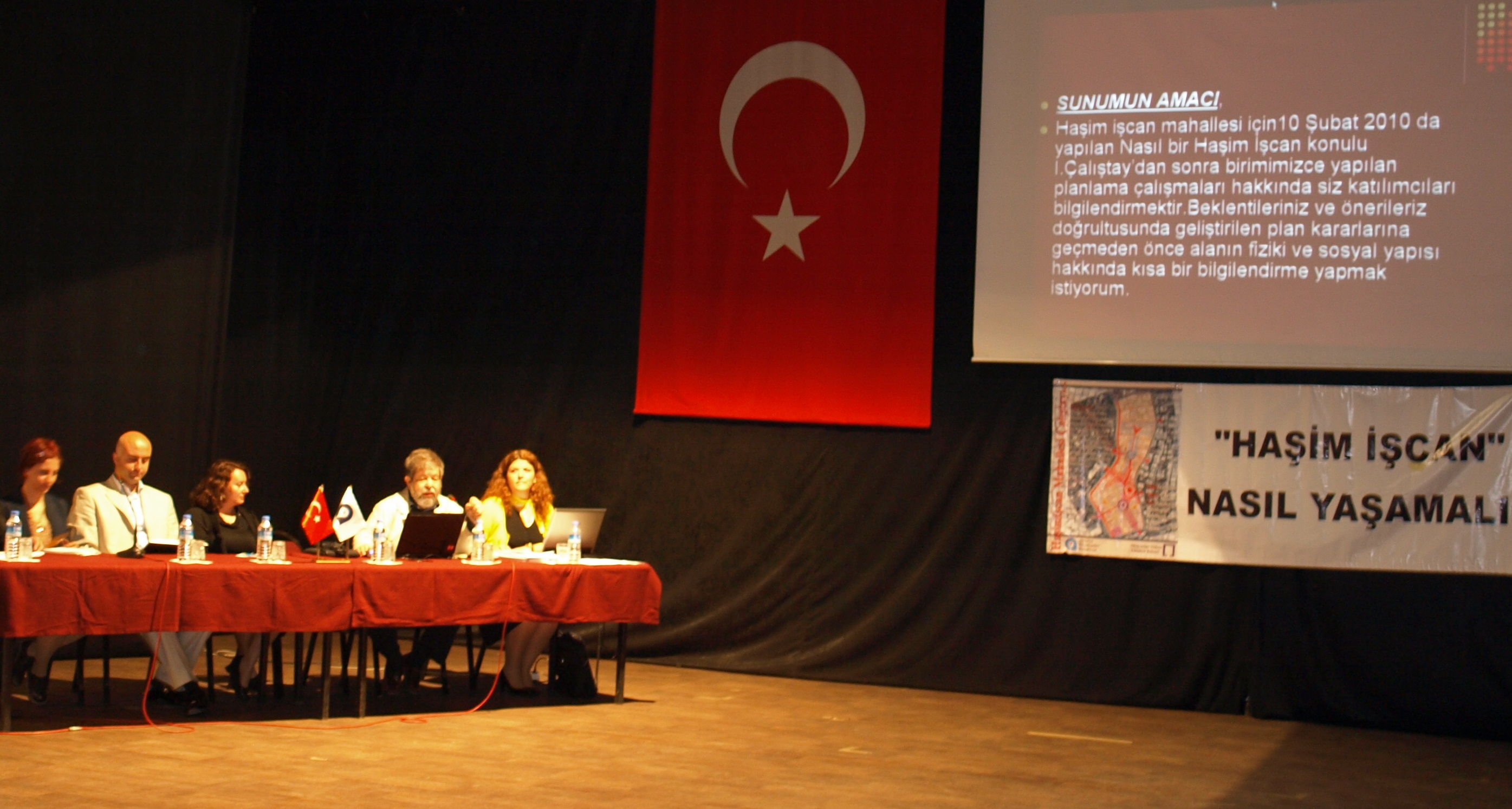 HAŞİM İŞCAN MAHALLESİ 2. ÇALIŞTAYI'NDAYDIK