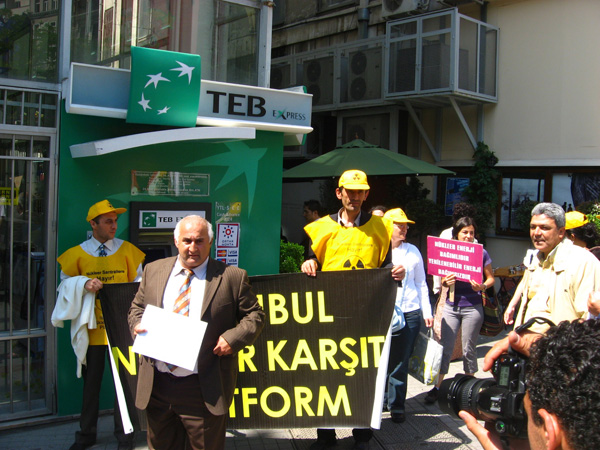 İSTANBUL NÜKLEER KARŞITI PLATFORM BASIN AÇIKLAMASI