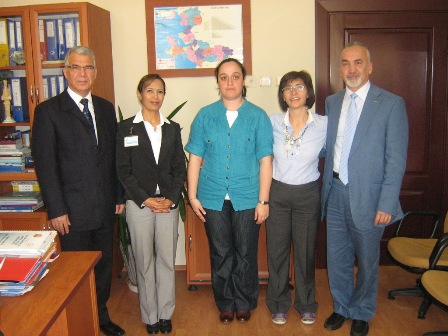 İZMİR VALİ YARDIMCISINI MAKAMINDA ZİYARET ETTİK.