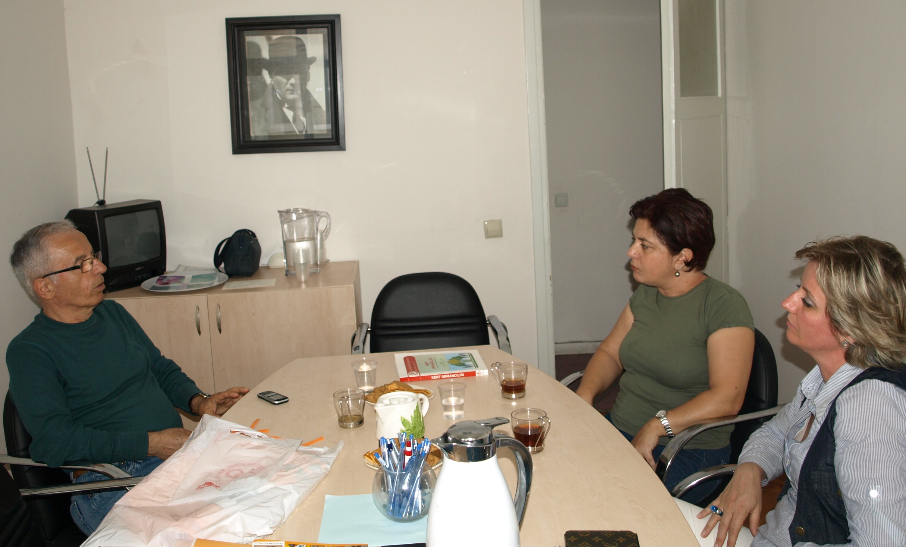 TEMA ANTALYA TEMSİLCİSİ PROF.DR. KORAY SÖNMEZ, ŞUBEMİZDE AĞIRLANDI