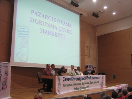 ÇEVRE DİRENİŞÇİLERİ BULUŞTU

