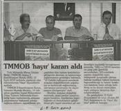 TMMOB ADANA İKK BASIN AÇIKLAMASI "12 EYLÜL ANAYASASINA DA AKP ANAYASASINA DA "HAYIR" DİYORUZ"

