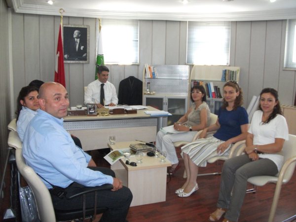 GAZİANTEP BELEDİYESİ ŞEHİT KAMİL BELEDİYE BAŞKAN YARDIMCISI İLE GÖRÜŞTÜK