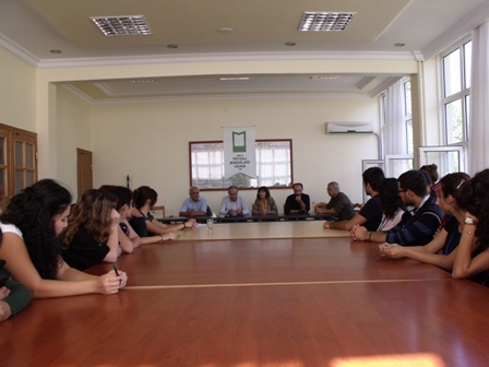 ÖĞRENCİLERİMİZLE TMMOB YÖNETİM KURULU BAŞKANIMIZ BULUŞTU