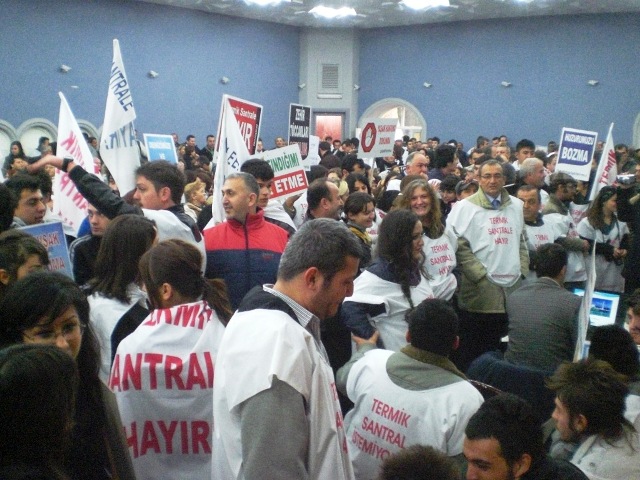 BARTIN HALKI AMASRA TERMİK SANTRALE  İLİŞKİN YURTTAŞLIK HAKKINI KULLANDI VE HAYIR DEDİ