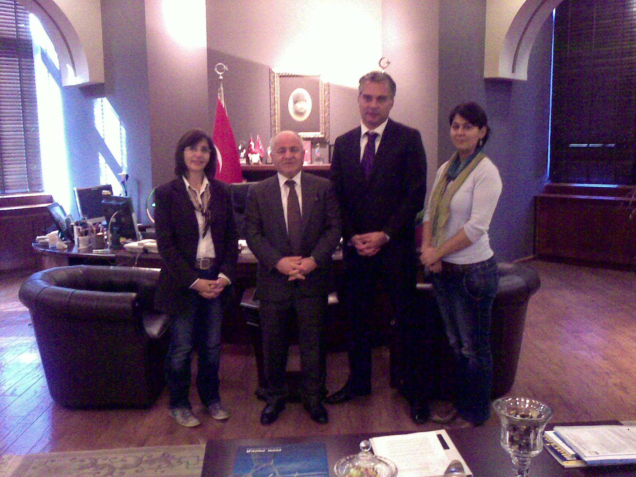 KADIKÖY BELEDİYE BAŞKANI İLE GÖRÜŞMELERDE BULUNDUK