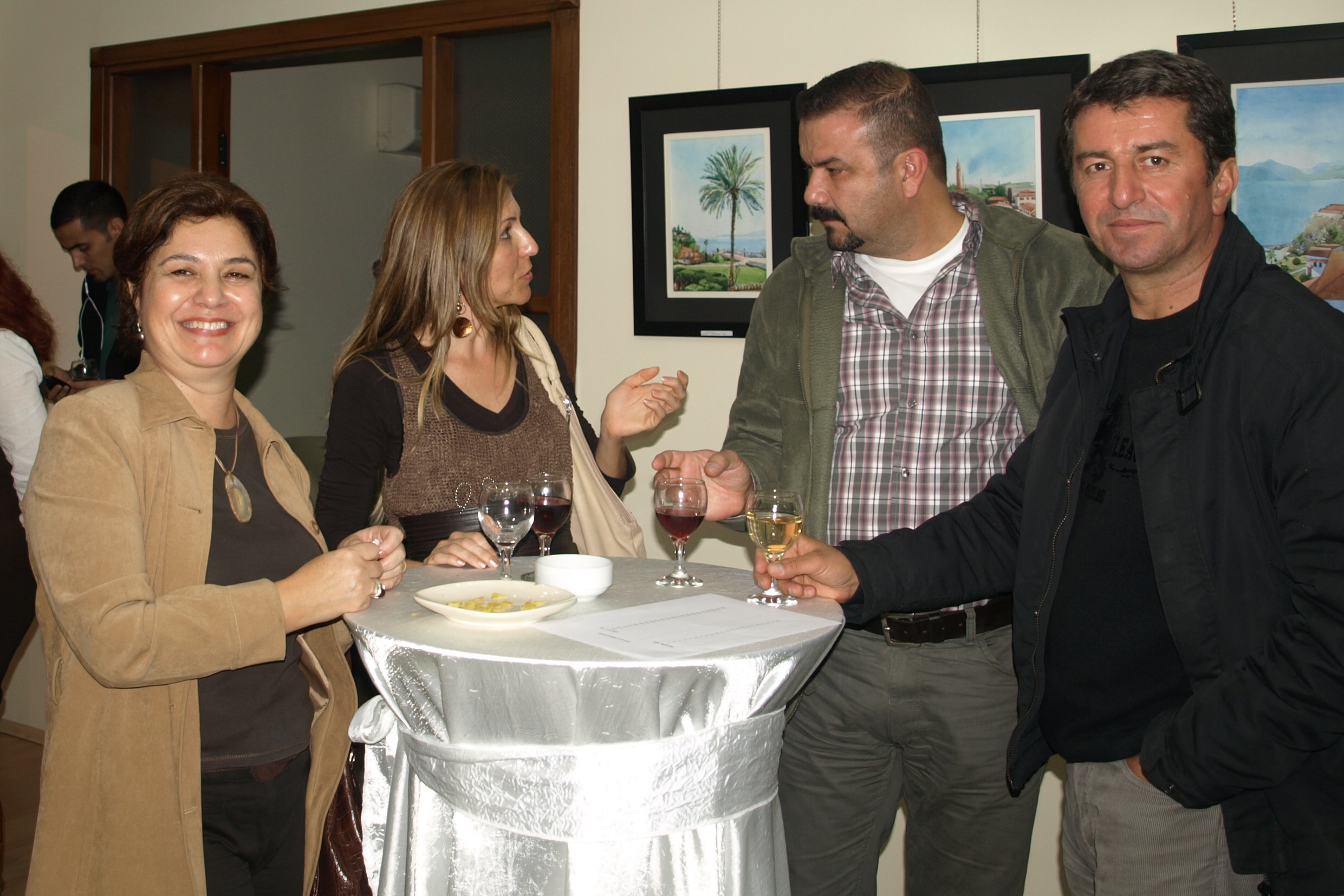 YENİ YIL KOKTEYLİ VE SERGİ AÇILIŞIMIZDA BİRLİKTEYDİK