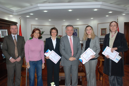 YALOVA PEYZAJ PROJE ÖDÜL TÖRENİ GERÇEKLEŞTİ FARK YALOVA GAZETESİ 22.01.2011