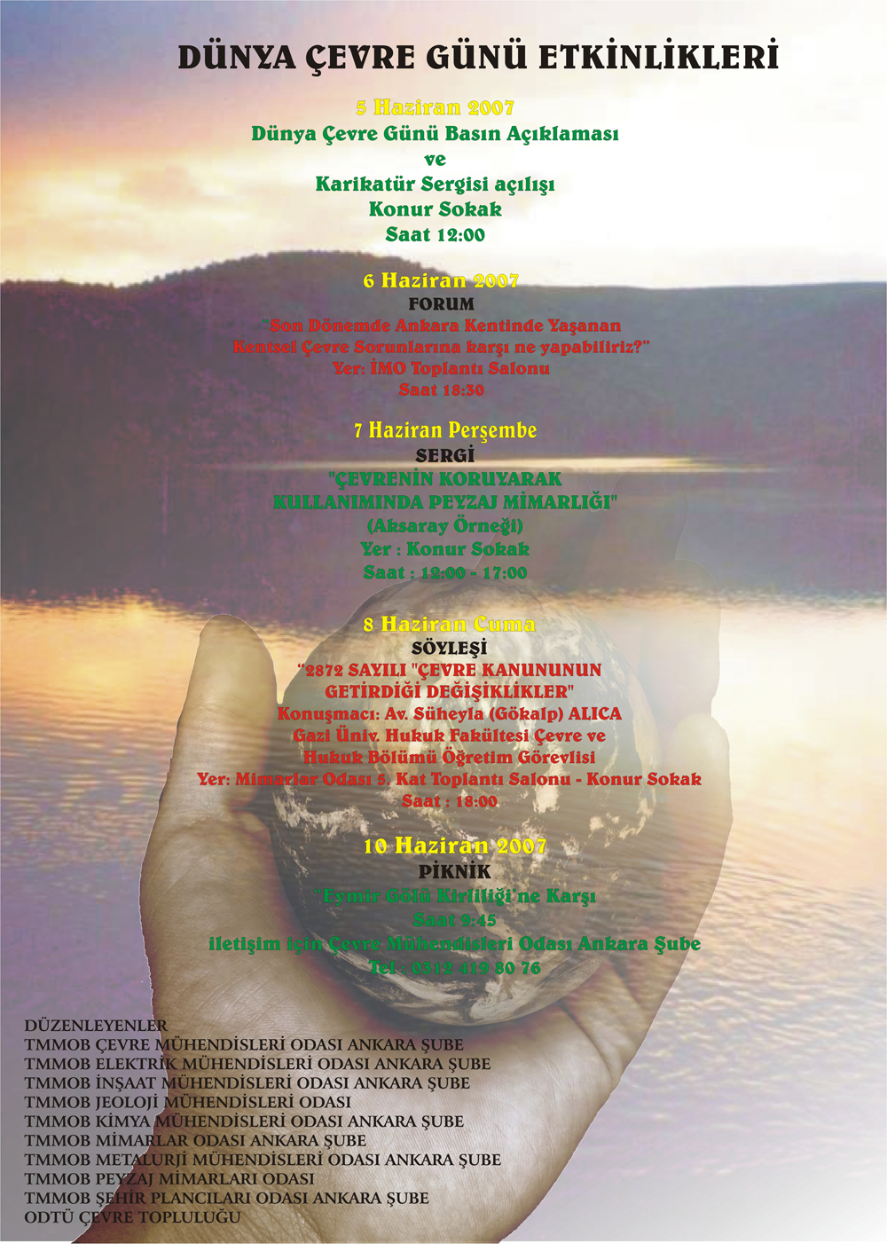 5 HAZİRAN ÇEVRE GÜNÜ ETKİNLİKLERİ