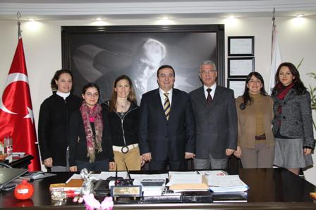 ŞUBE YÖNETİM KURULUMUZ NARLIDERE BELEDİYE BAŞKANI SN. ABDÜL BATUR’U ZİYARET ETTİ