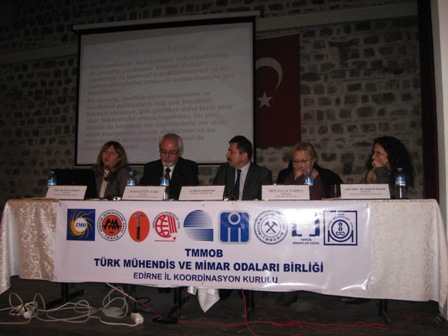 TMMOB EDİRNE İKK TARAFINDAN DÜZENLENEN “ EDİRNE ÖZELİNDE TOKİ GERÇEĞİ VE KENTSEL DÖNÜŞÜM” PANELİNE KATILDIK

