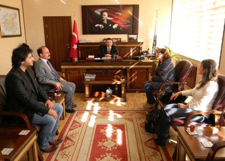 ERZURUM İL ÖZEL İDARE GENEL SEKRETERİNİ ZİYARET ETTİK