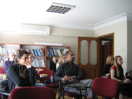 HOGESCHOOL VAN HALL LARENSTEİN ÜNİVERSİTESİNDEN GELEN TEMSİLCİLERLE TANIŞMA TOPLANTISI 