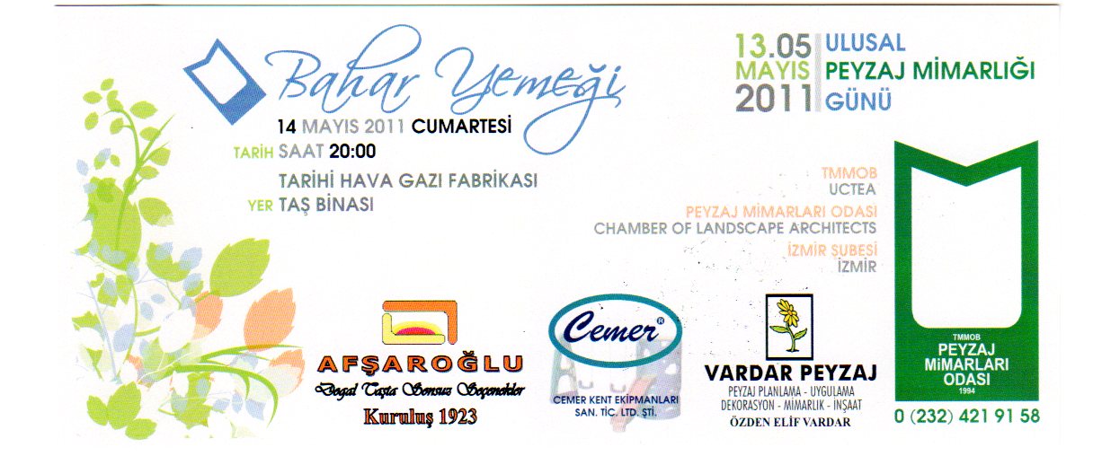 14 MAYIS BAHAR YEMEĞİ