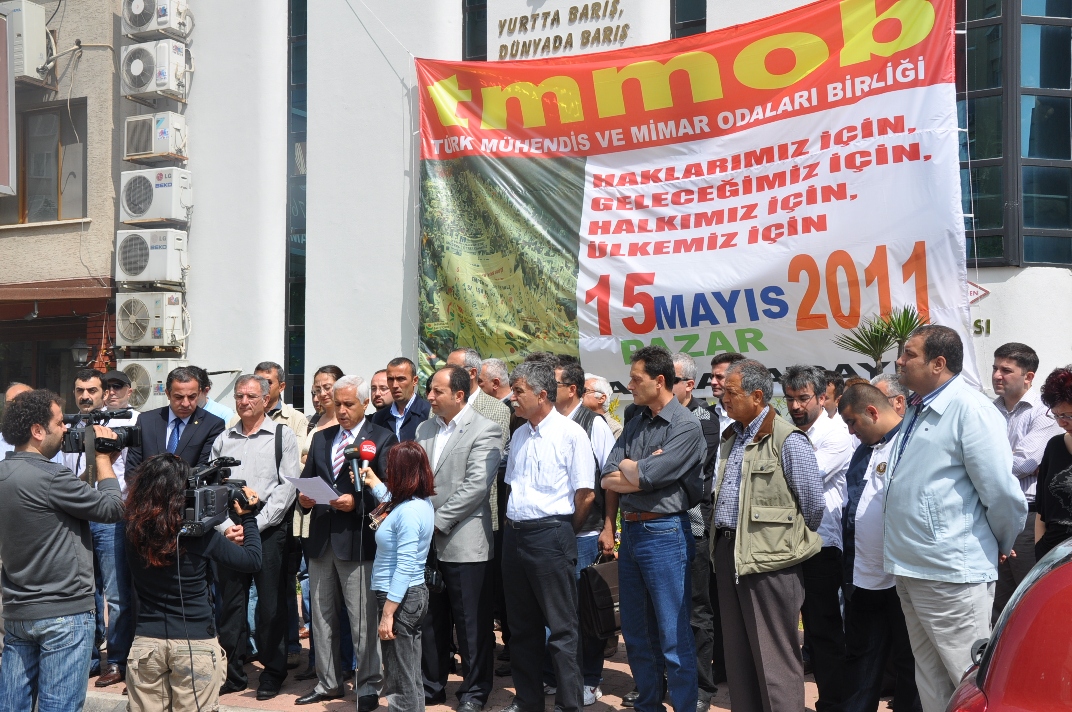 TMMOB ANTALYA İKK`DAN 15 MAYIS MİTİNG ÇAĞRISI!