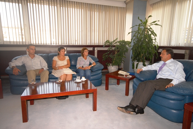 KAYSERİ BÜYÜKŞEHİR BELEDİYE BAŞKANI' NA MAKAMINDA ZİYARET