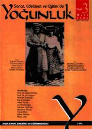 EDEBİYATA, SANATA, EĞİTİME FARKLI BİR BAKIŞ  "YOĞUNLUK DERGİSİ"