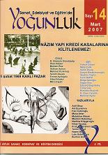 EDEBİYATA, SANATA, EĞİTİME FARKLI BİR BAKIŞ  "YOĞUNLUK DERGİSİ"