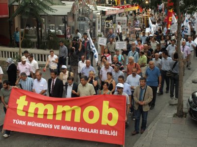 19 EYLÜL TMMOB MÜHENDİS, MİMAR VE ŞEHİR PLANCILARI DAYANIŞMA GÜNÜ” KUTLANDI