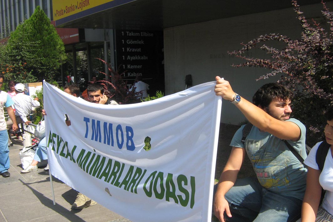 PEYZAJ MİMARLARI ODASI GENEL MERKEZİ'NDEN BASIN AÇIKLAMASI (20.09.2006)