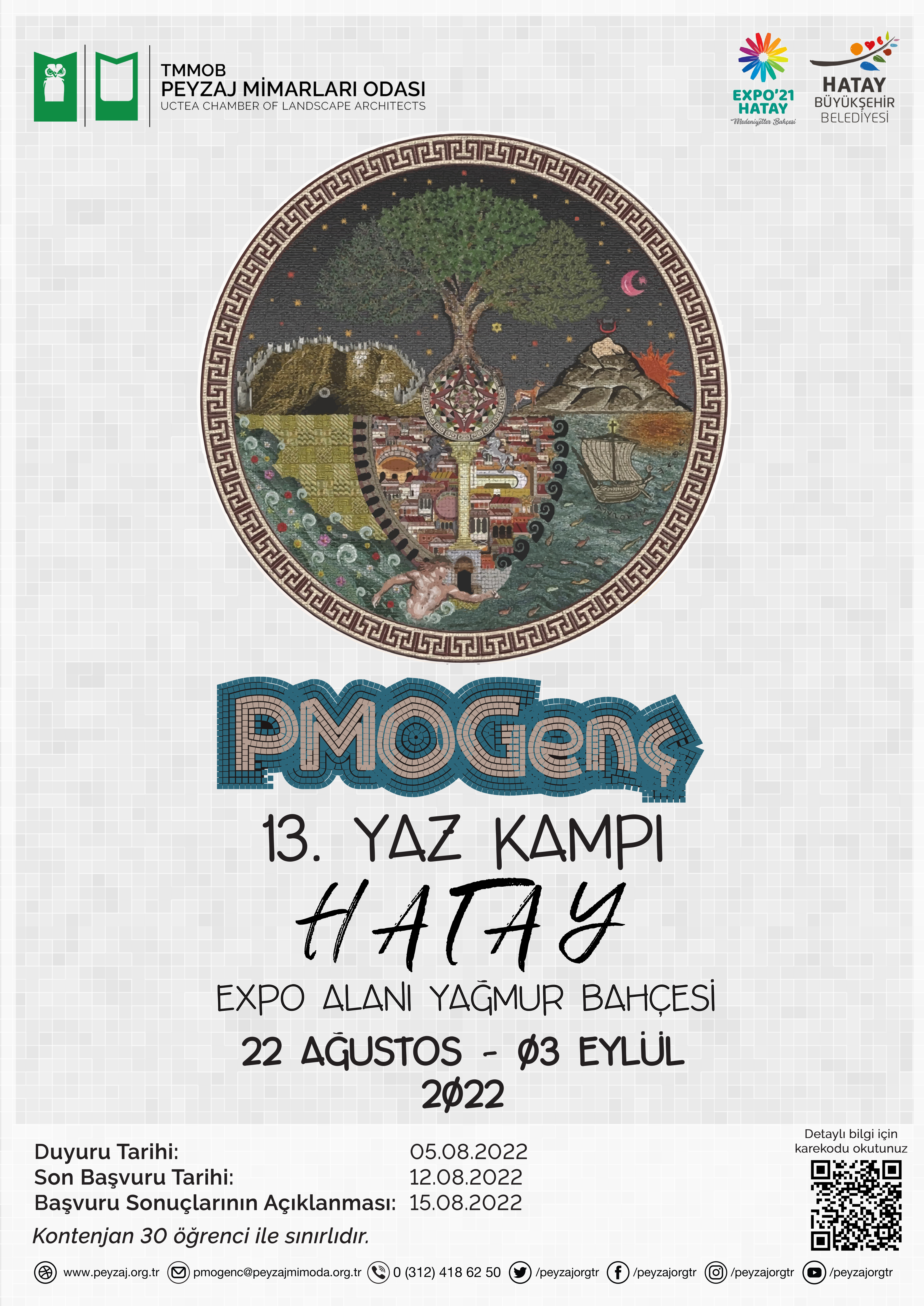 13. PMOGENÇ YAZ KAMPI BAŞVURULARI BAŞLADI