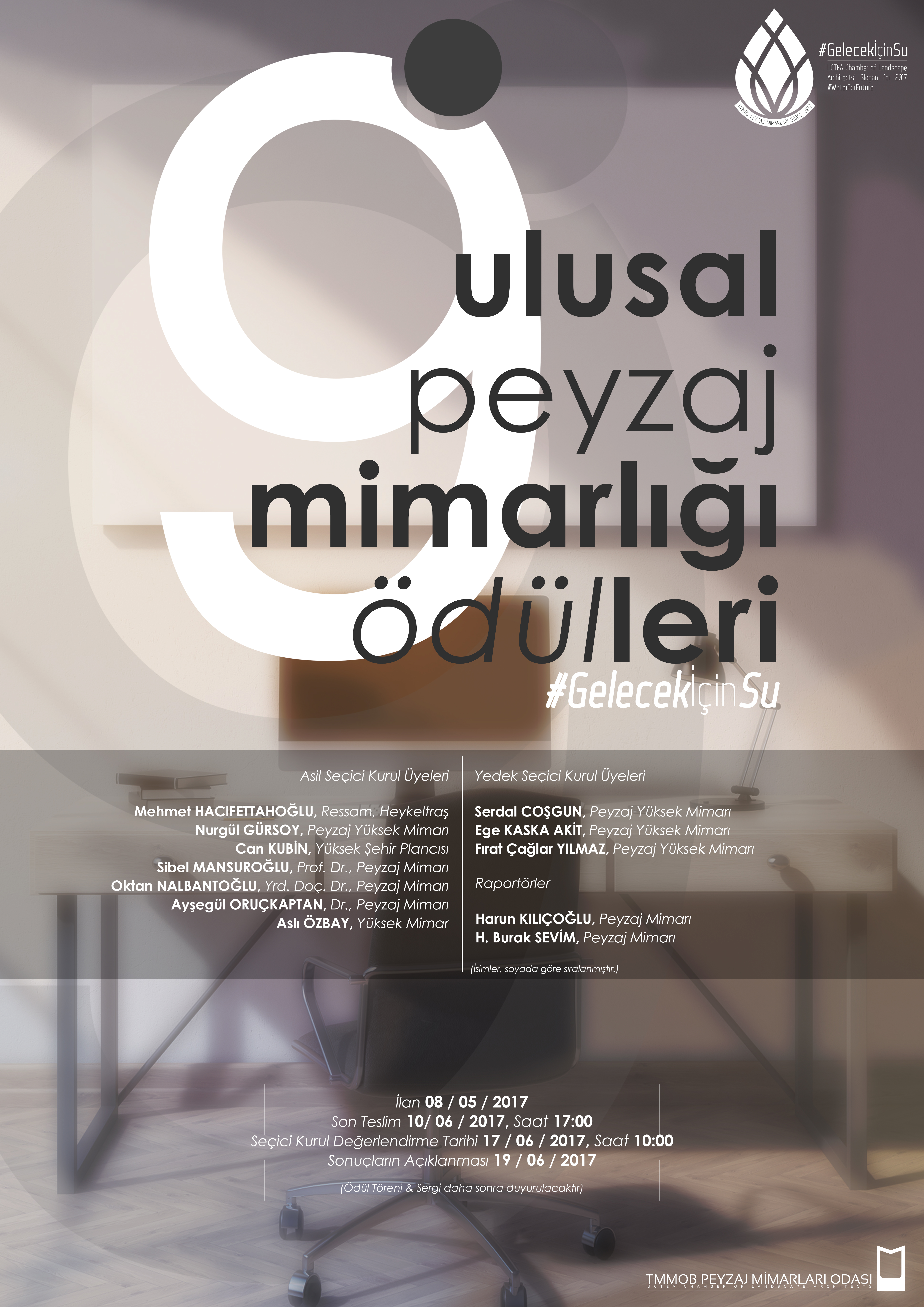 9. ULUSAL PEYZAJ MİMARLIĞI ÖDÜLLERİ 