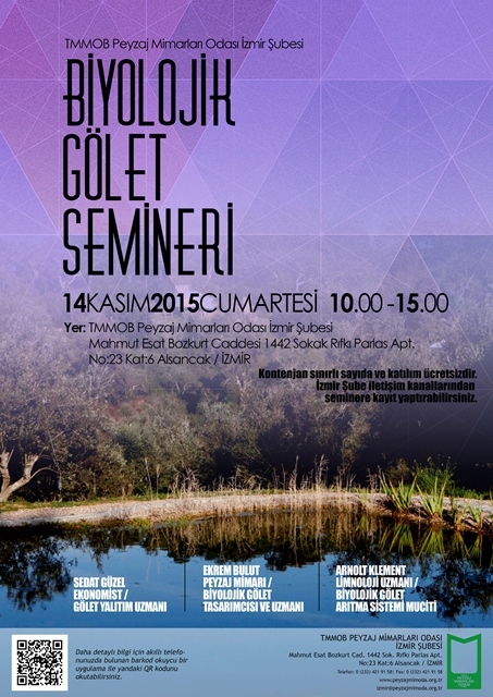 BİYOLOJİK GÖLET SEMİNERİ