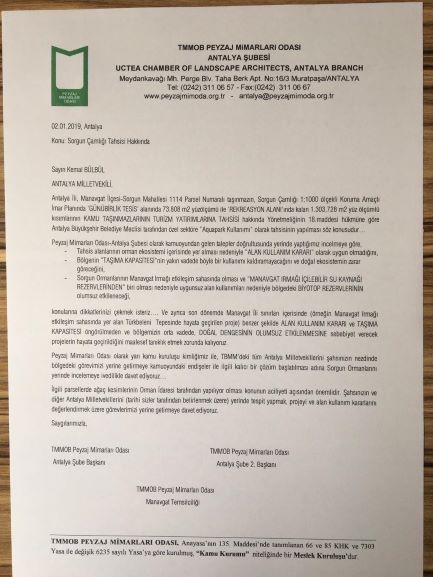 SORGUNDA AĞAÇ KESİMİ PROTESTOSU 