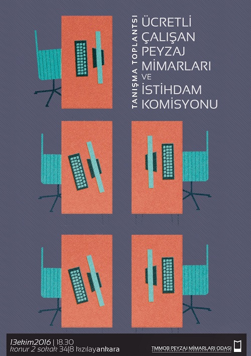 ÜCRETLİ ÇALIŞAN PEYZAJ MİMARLARI VE İSTİHDAM KOMİSYONU TANIŞMA TOPLANTISI
