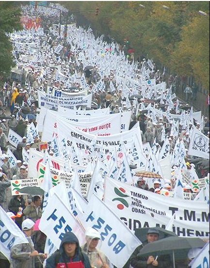 TMMOB ANKARA YÜRÜYÜŞÜ PROGRAMI