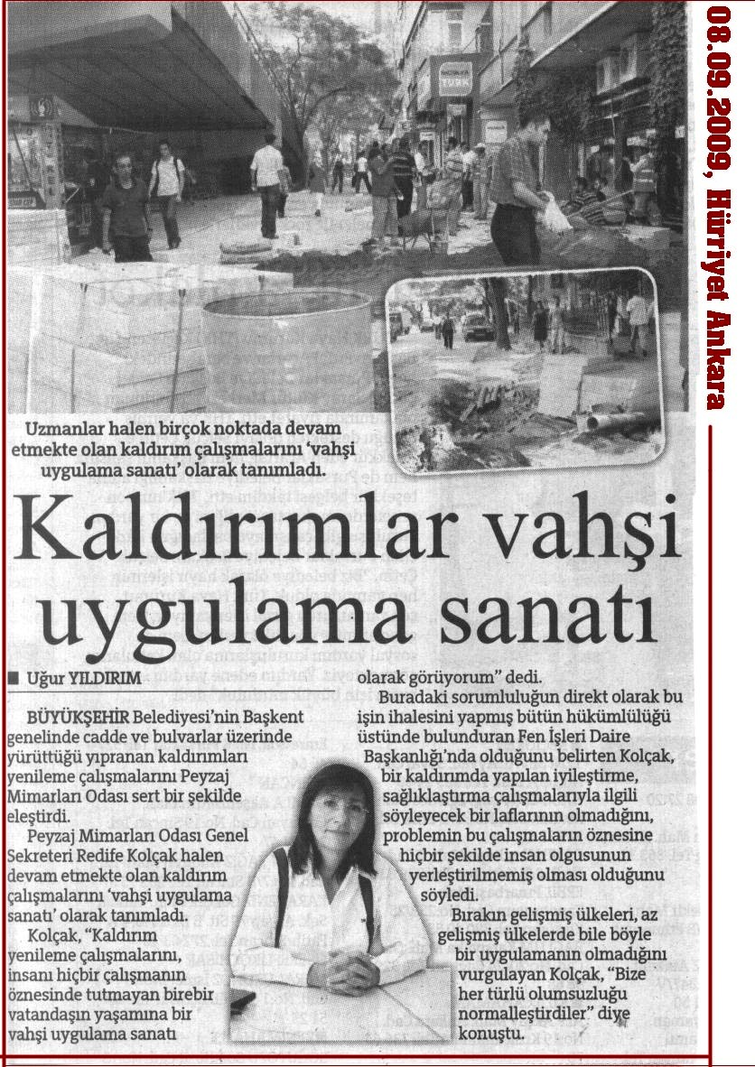 HÜRRİYET ANKARA 08.09.2009
