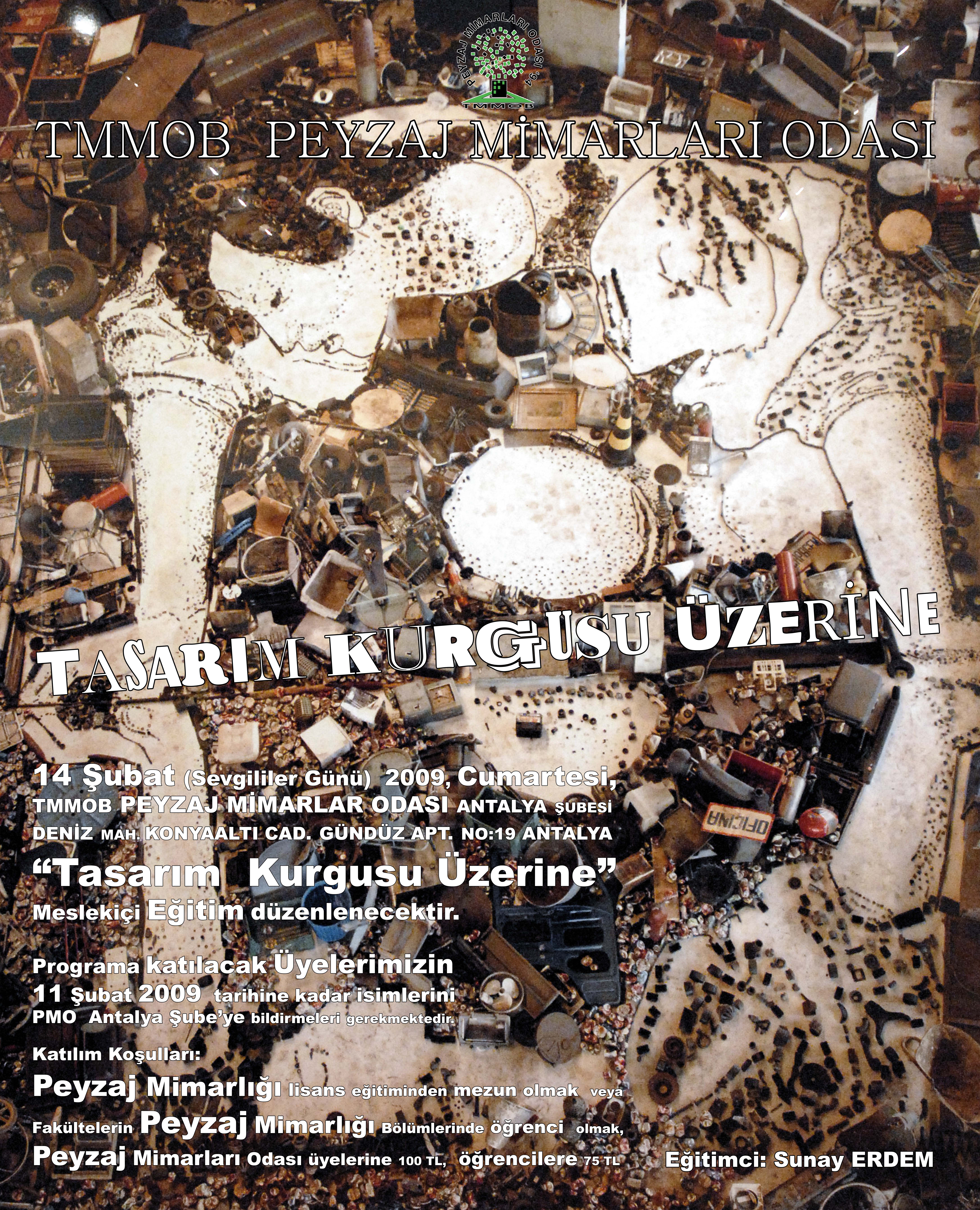 MESLEKİÇİ EĞİTİM: "TASARIM KURGUSU ÜZERİNE"