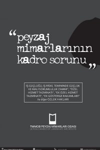 PEYZAJ MİMARLARININ KADRO SORUNU BROŞÜRÜ